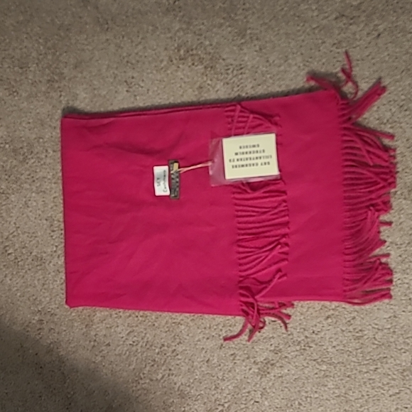 Sky Cashmere Pink Virgin Wool Scarf - Picture 1 of 3